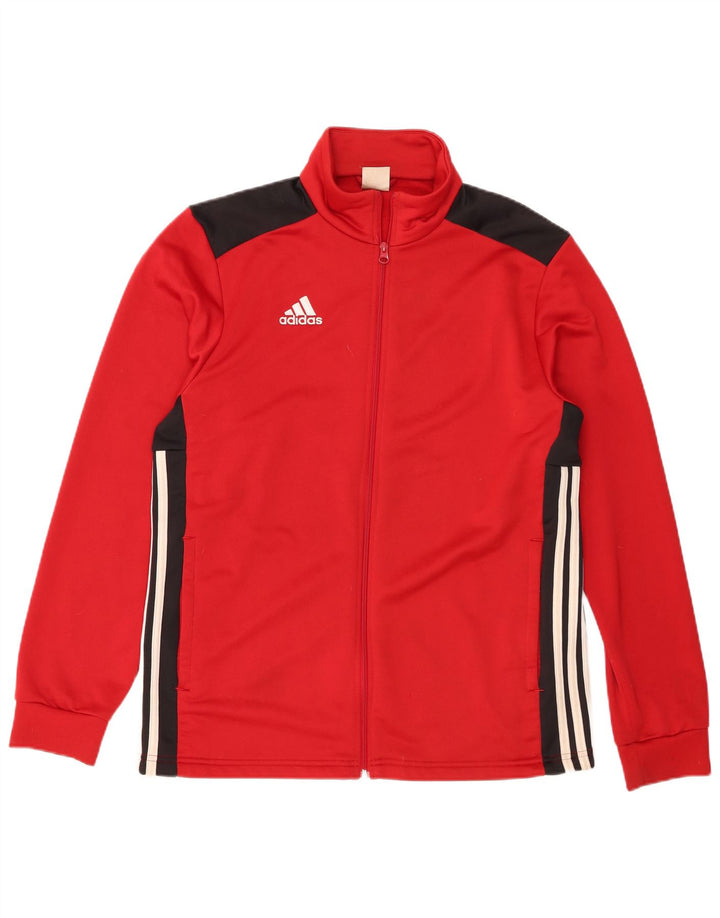 Adidas Træningsdragt til mænd Top jakke Stor Rød Colourblock Polyester