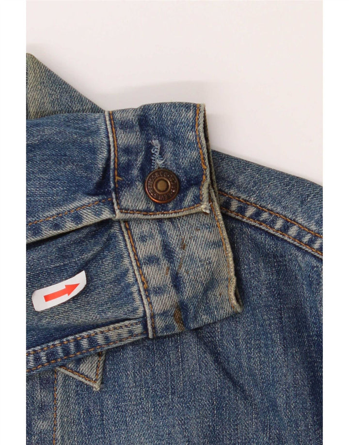 Levi's Herre denimjakke UK 40 Large Blue Cotton