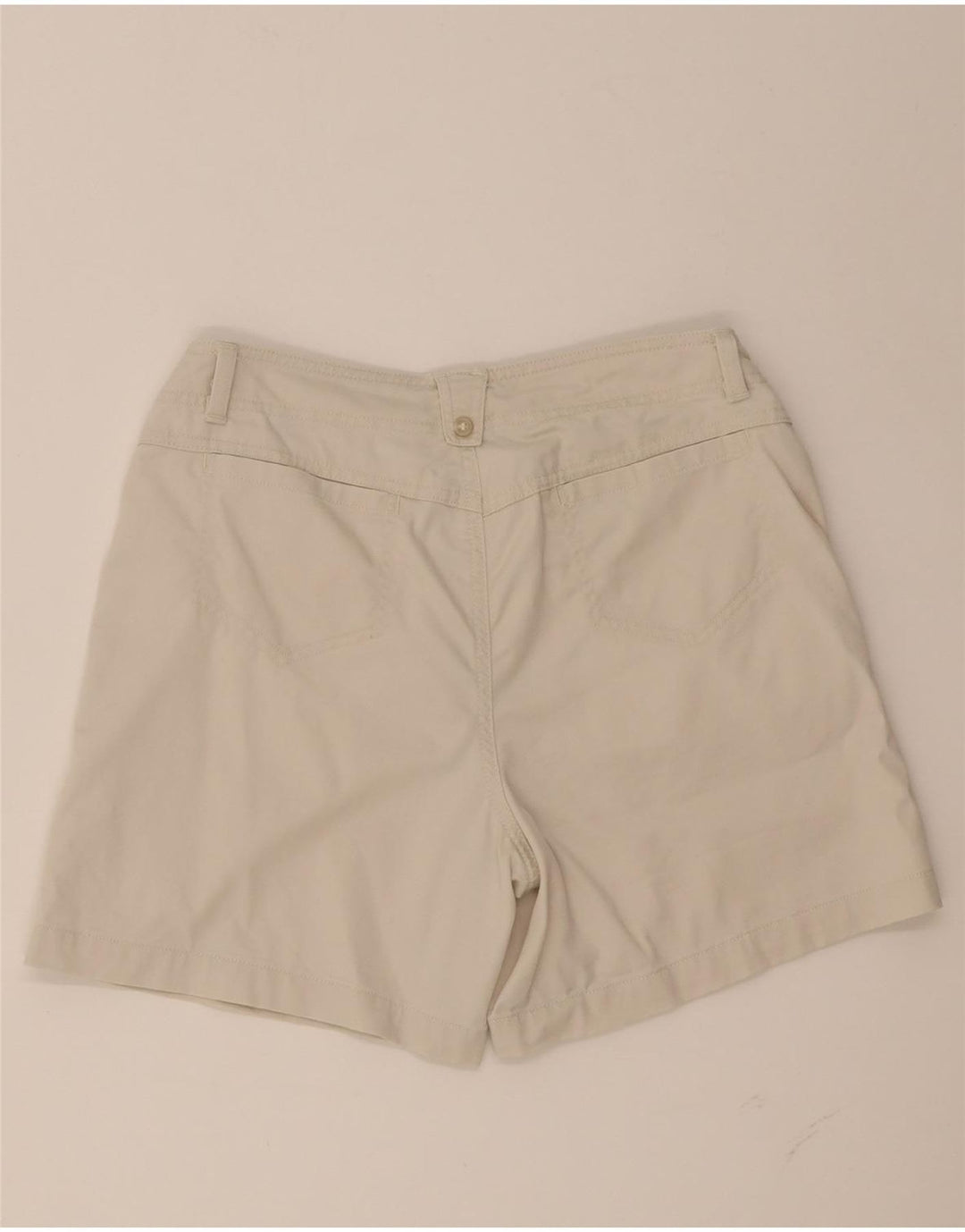 DOCKERS Womens Favorite Fit Chino Shorts US 8 Medium W30  Grey Cotton Vintage Dockers and Second-Hand Dockers from Messina Hembry 