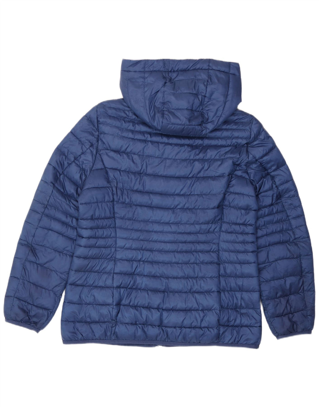 Esprit Dame Hætte Polstret Jakke UK 18 XL Blå Polyester