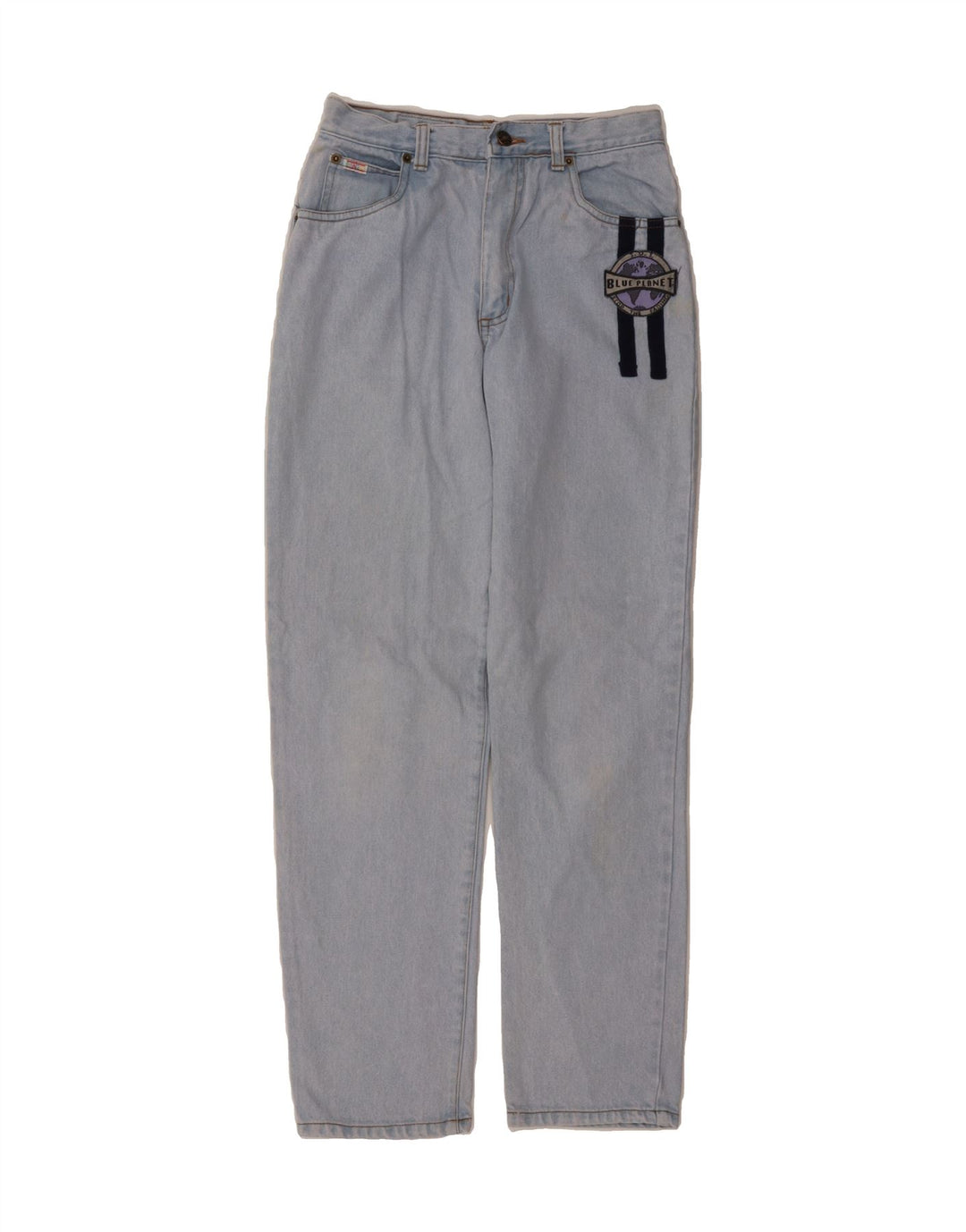 VINTAGE Boys Straight Jeans 13-14 Years Blue Cotton Vintage Vintage and Second-Hand Vintage from Messina Hembry 