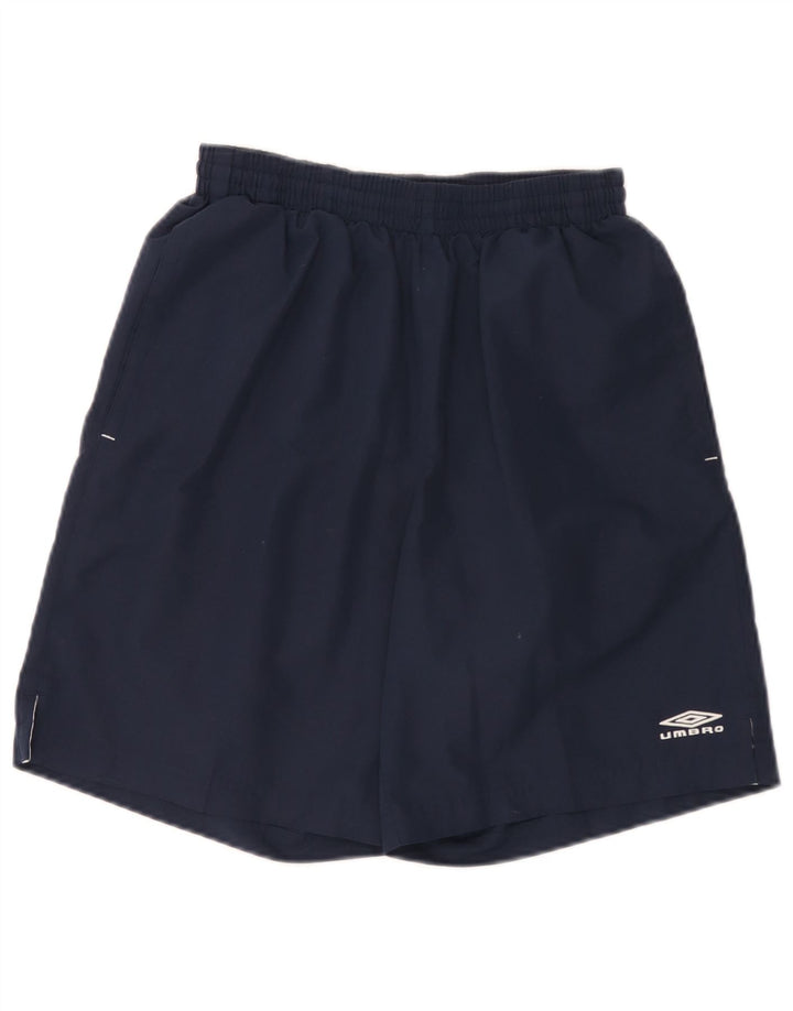 Umbro Herre Sportshorts Small Navy Blue Polyester