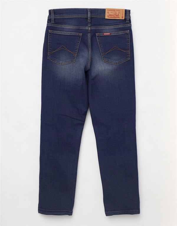 Carrera Herre 700 Relaxed Fit Tapered Jeans IT 46 Small W31 L27 Navy Blue