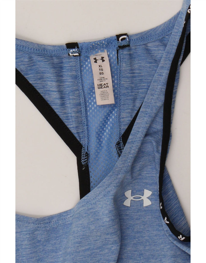 Under Armour Dame Grafisk Vest Top UK 18 XL Blå
