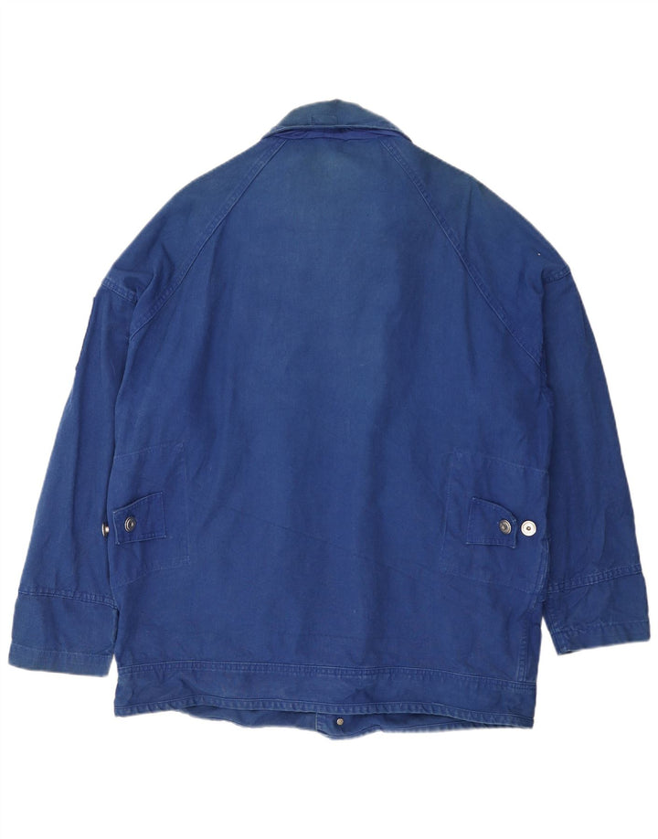 Murphy & Nye Herre Loose Fit Bomber Jacket UK 40 Large Blue