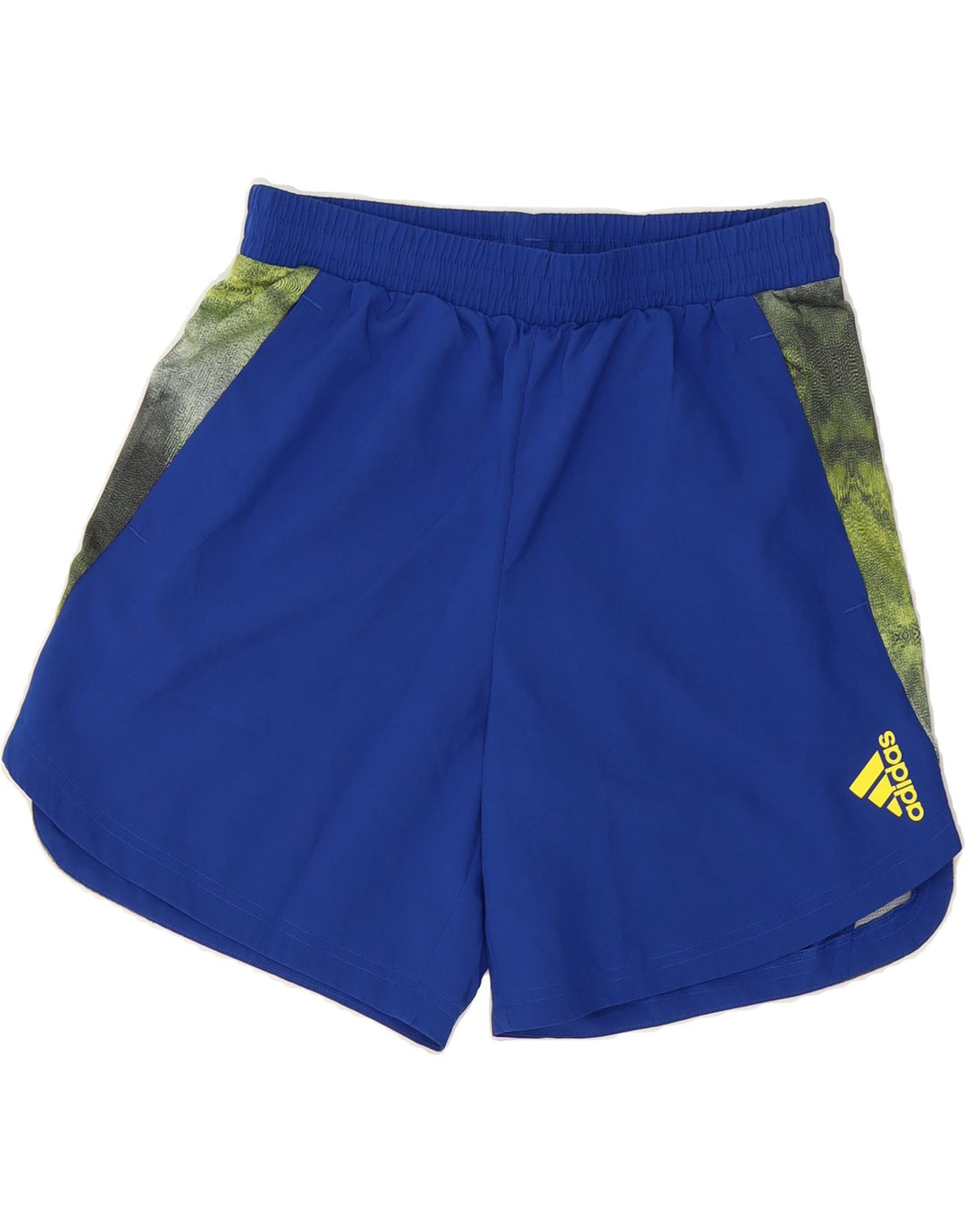 ADIDAS Mens Aeroready Sport Shorts Medium  Blue Colourblock Polyester Vintage Adidas and Second-Hand Adidas from Messina Hembry 