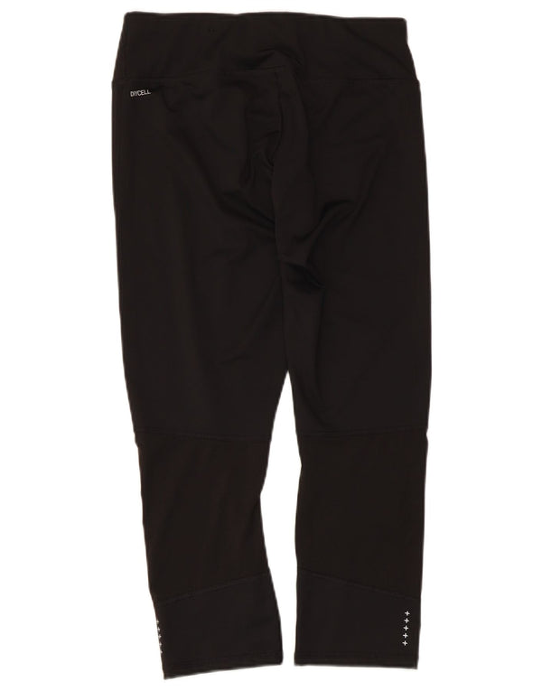 Puma Dame Capri Leggings UK 12 Medium Sort Polyester