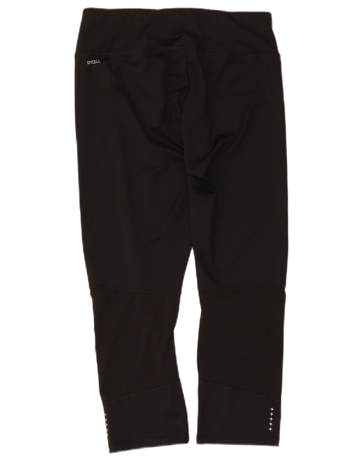 Puma Dame Capri Leggings UK 12 Medium Sort Polyester