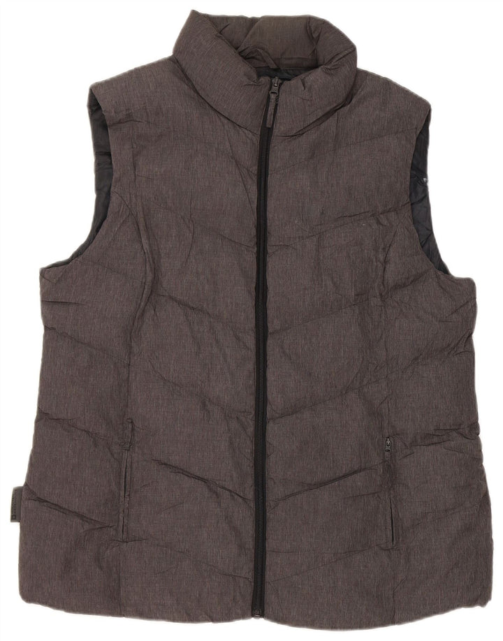 MOUNTAIN WAREHOUSE Herre Polstret Gilet UK 38 Medium Grå Polyester