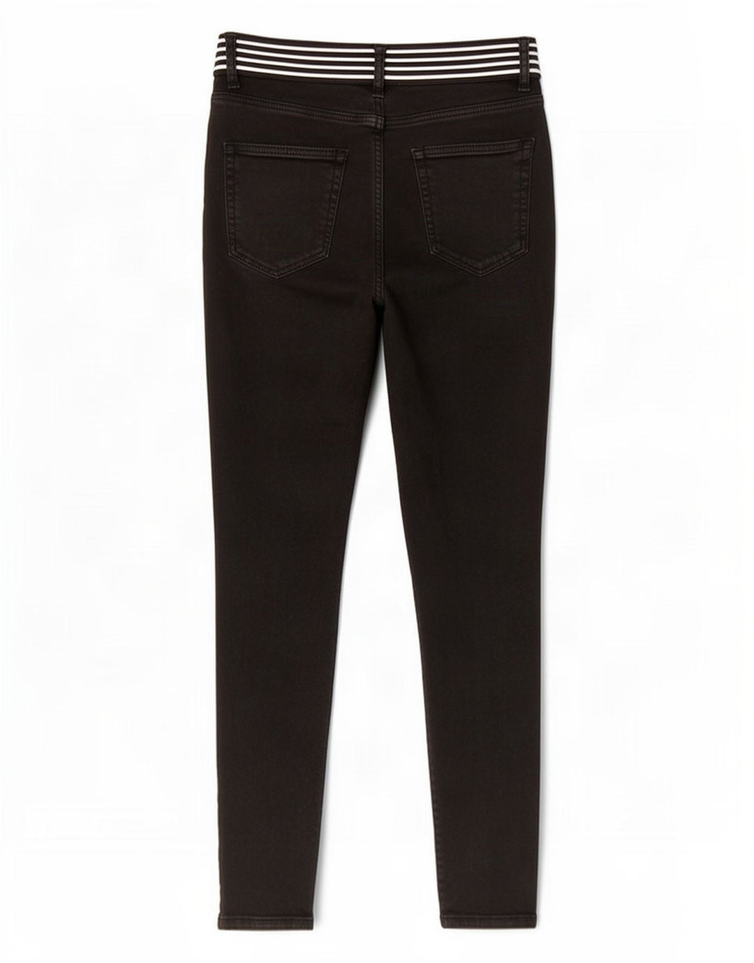 Zara Dame Slim Jeans EU 38 Small W28 L27 Sort