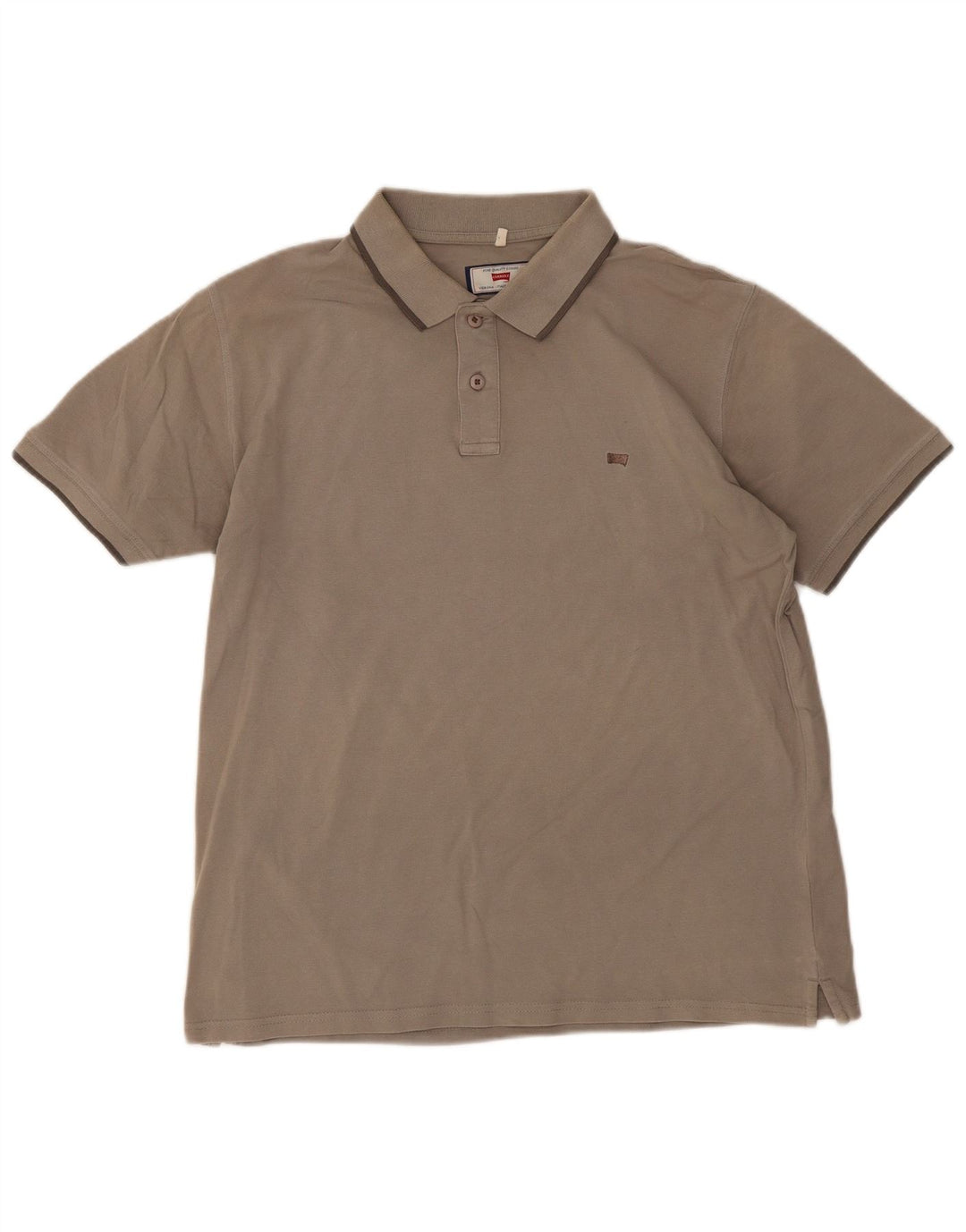 Carrera herre poloshirt XL brun bomuld