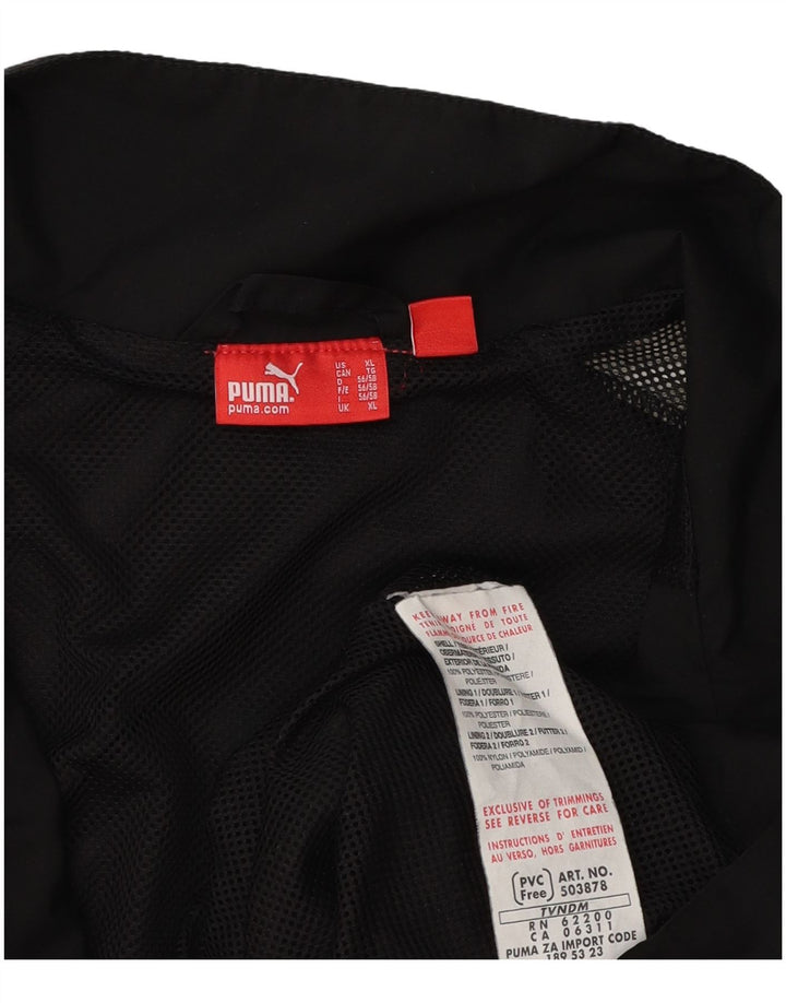 Puma Træningsdragt til mænd Topjakke XL Sort Colourblock Polyester