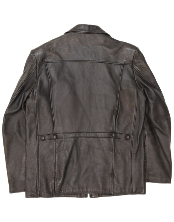 Vintage herre læderjakke UK 40 Large Black