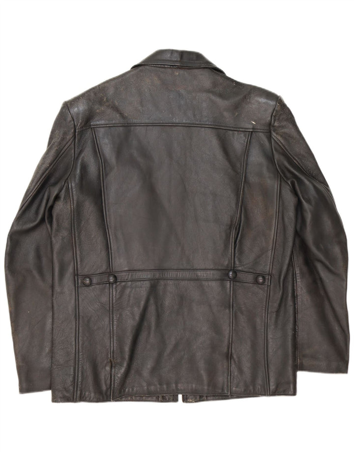 Vintage herre læderjakke UK 40 Large Black