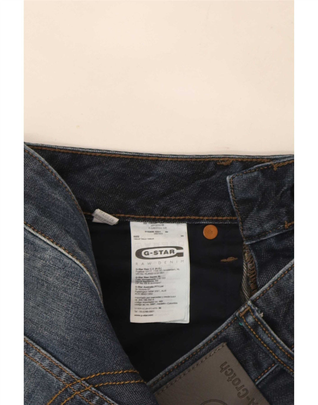 G-Star Herre denimshorts W29 Små blå bomuld