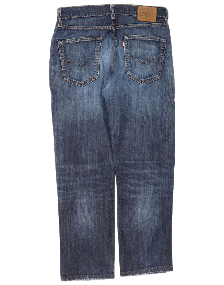 Levi's Herre 514 lige jeans W31 L28 Marineblå