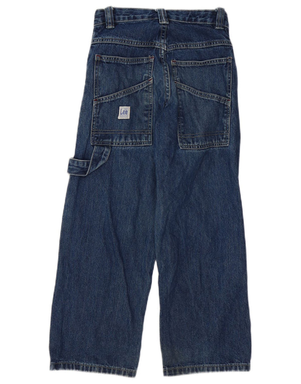 LEE Jeans med brede ben til drenge 7-8 år W24 L23 Blå