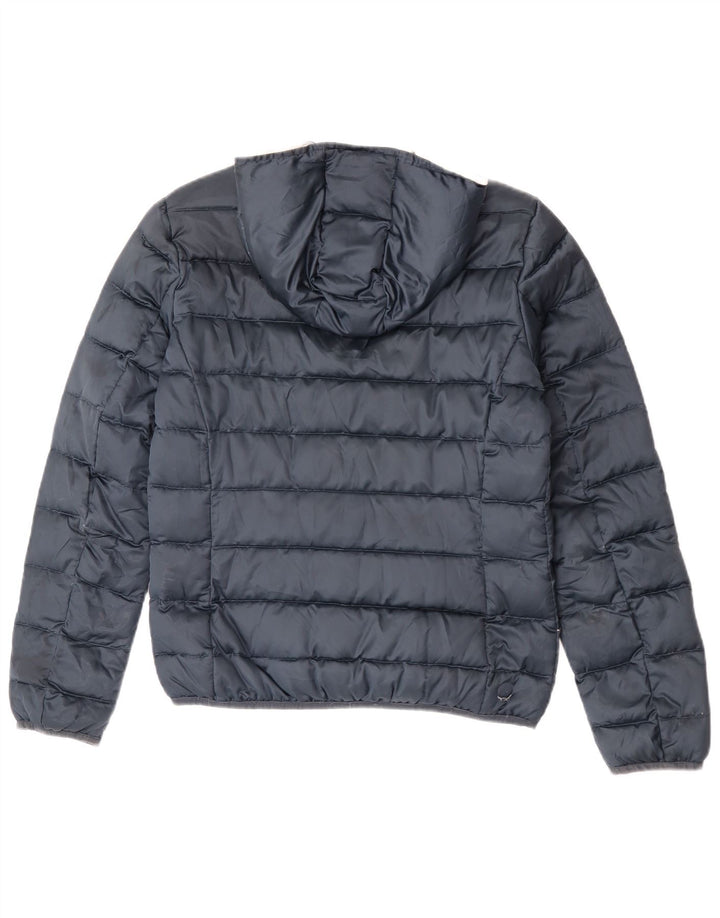 Colmar Dame Hætte Polstret Jakke IT 44 Medium Navy Blue Polyester