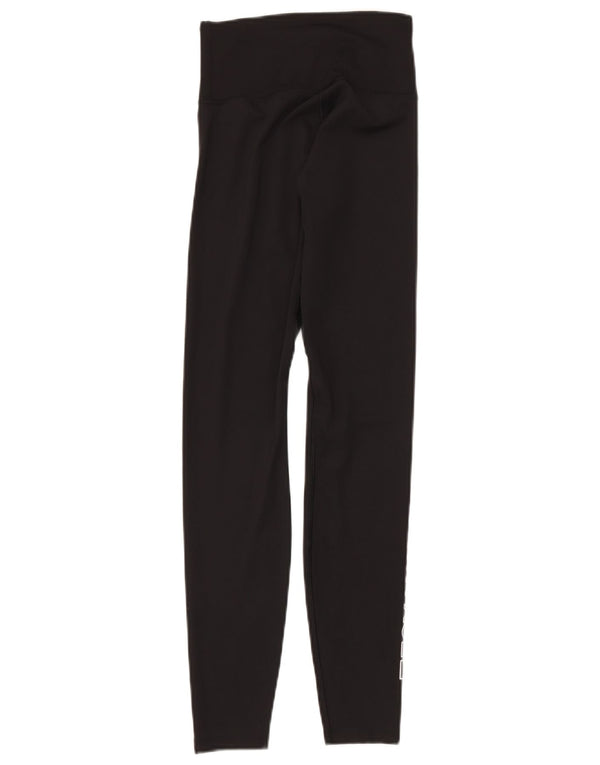 The North Face Womens Grafiske Leggings UK 10 Small Black Polyester