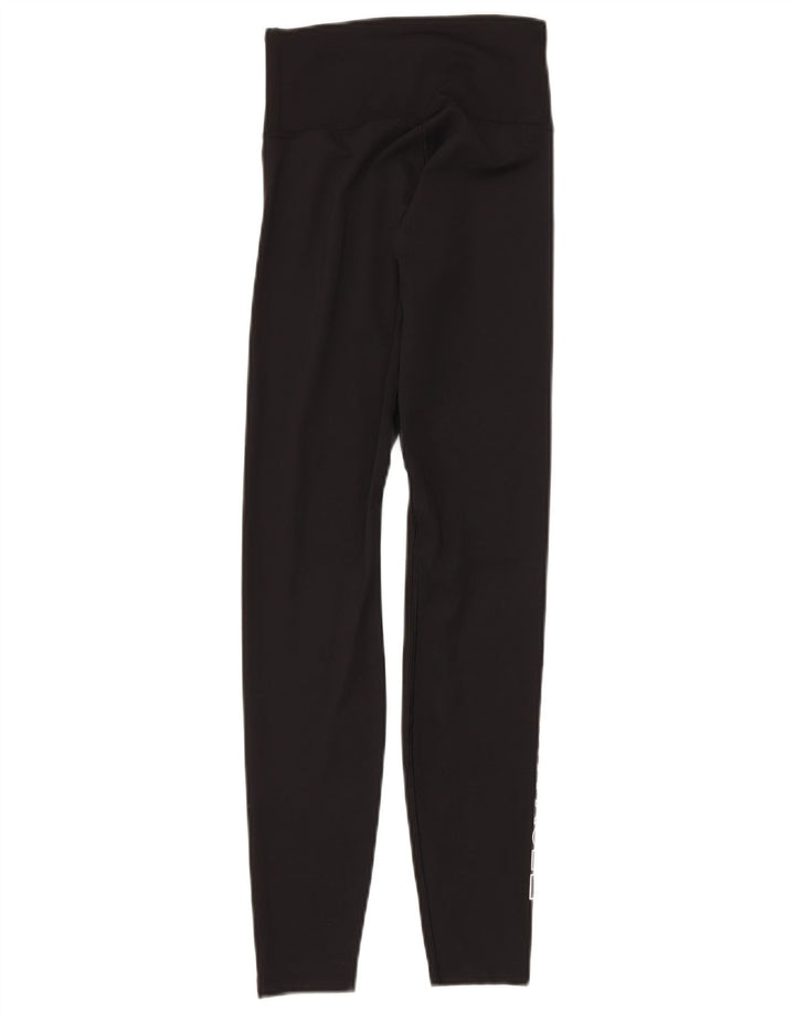 The North Face Womens Grafiske Leggings UK 10 Small Black Polyester