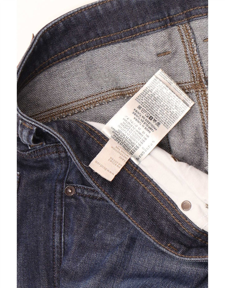 Diesel Straight Jeans til mænd W36 L32 Blå Bomuld