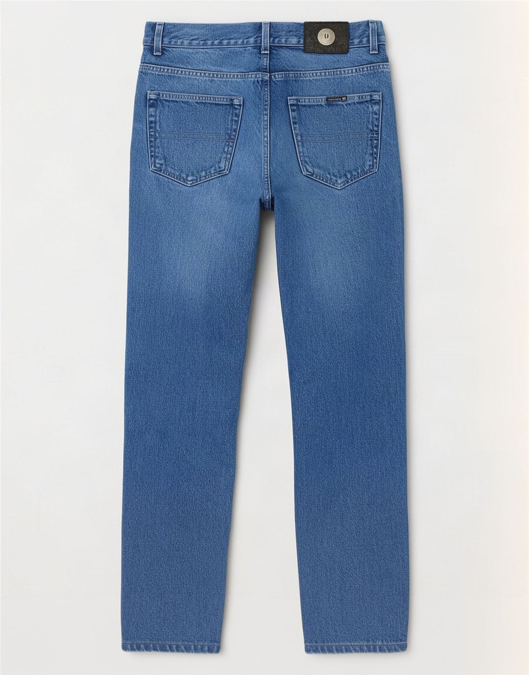 Trussardi herre tilspidsede jeans W33 L32 blå bomuld