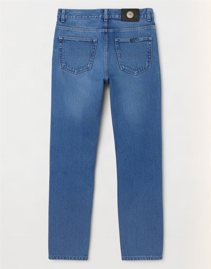 Trussardi herre tilspidsede jeans W33 L32 blå bomuld