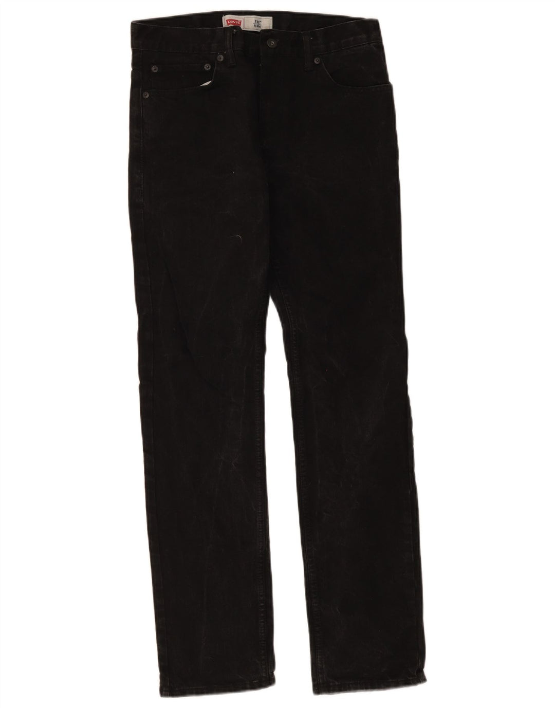 Levi's Boys 511 Slim Jeans 15-16 år W30 L30 Sort Bomuld