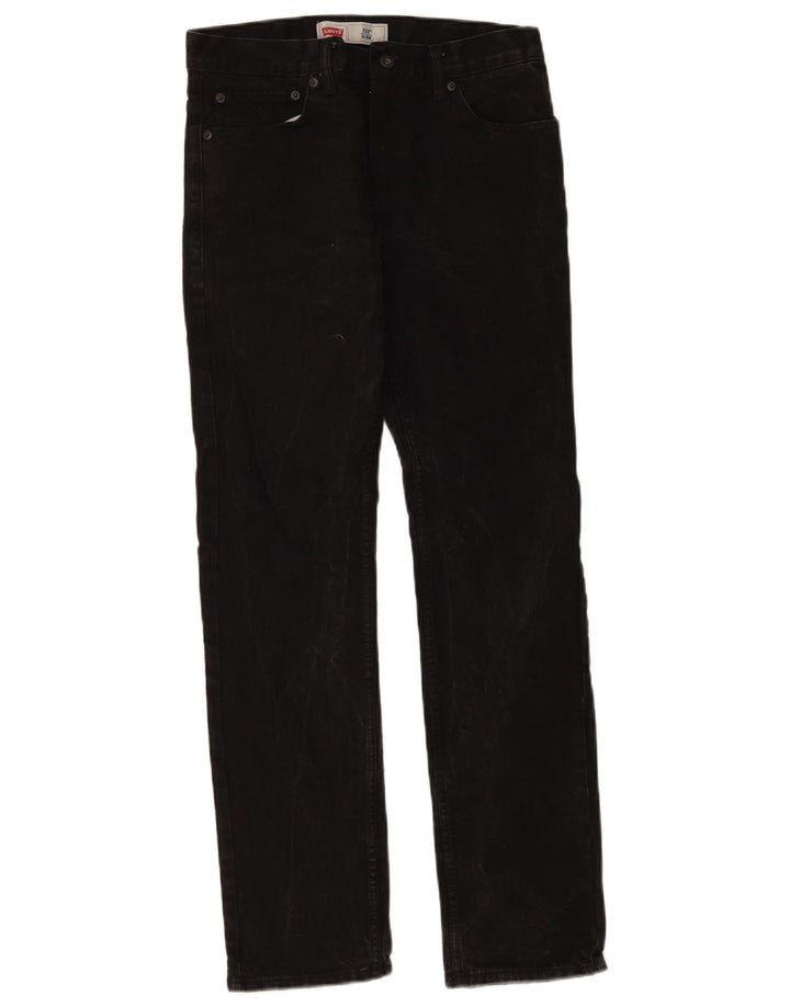 Levi's Boys 511 Slim Jeans 15-16 år W30 L30 Sort Bomuld