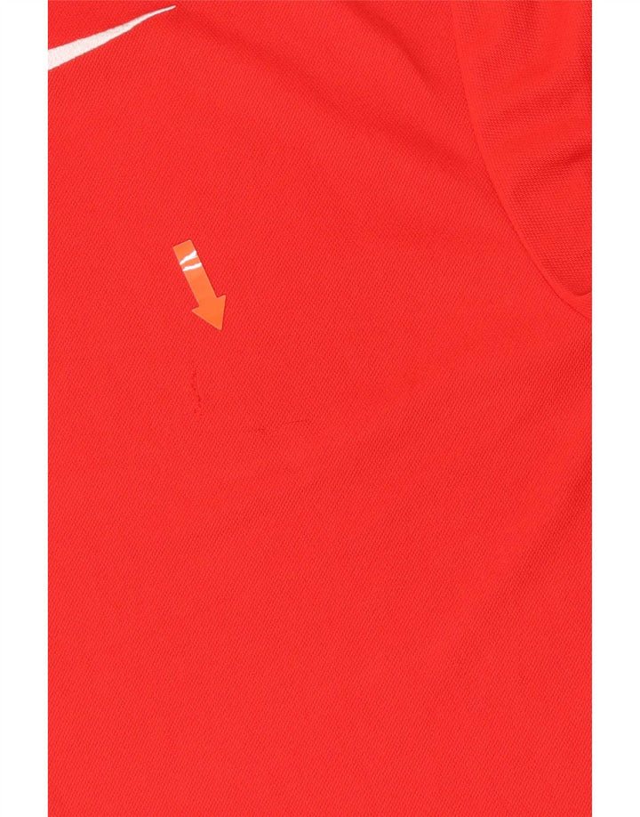 Nike Herre Regular Fit Polo Shirt 2XL Rød Polyester