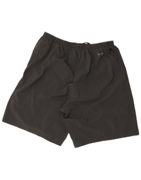 Nike Herre Dri Fit Sportshorts XL Grå