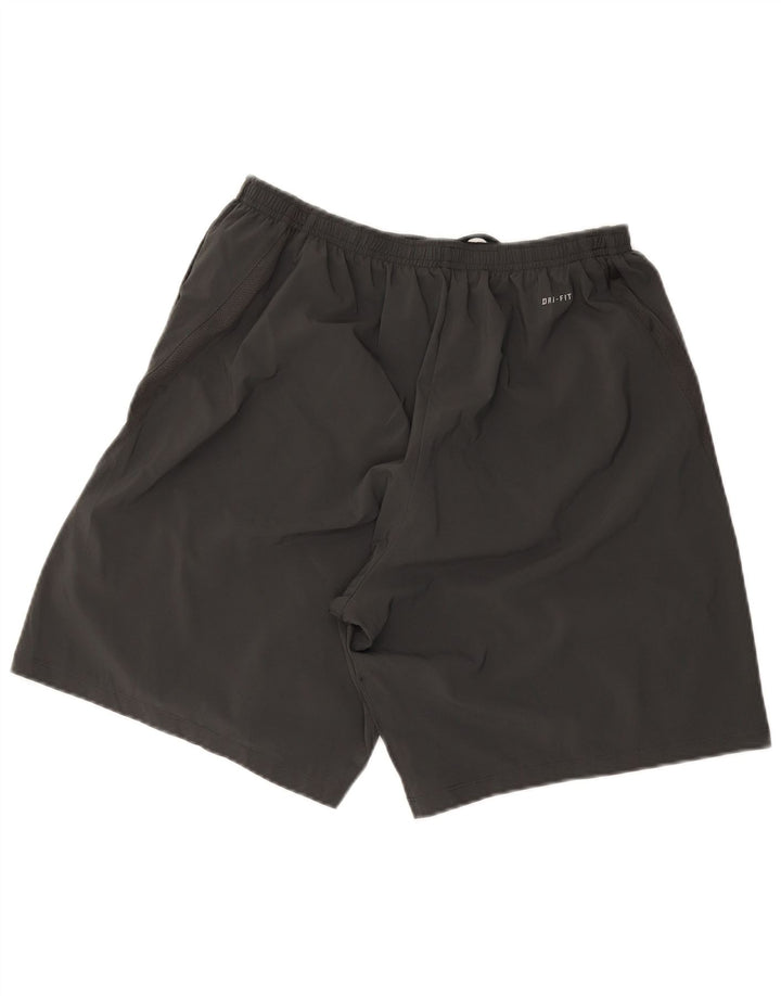 Nike Herre Dri Fit Sportshorts XL Grå