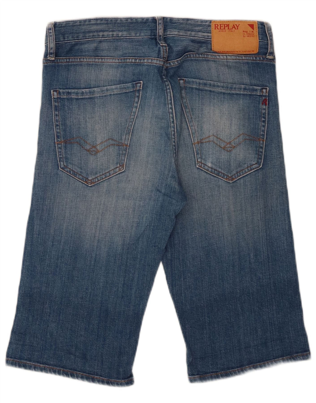 Replay Herre Denim Shorts W30 Medium Blue Bomuld
