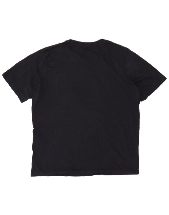 Jack & Jones herre T-shirt top lille marineblå bomuld