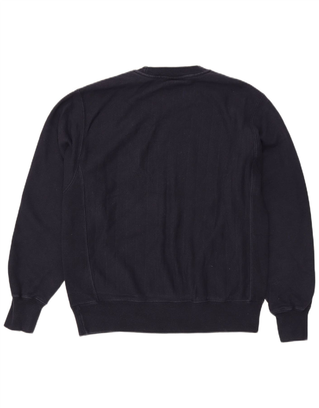 Champion Herre Reverse Weave Grafisk Sweatshirt Jumper Medium Navy Blue