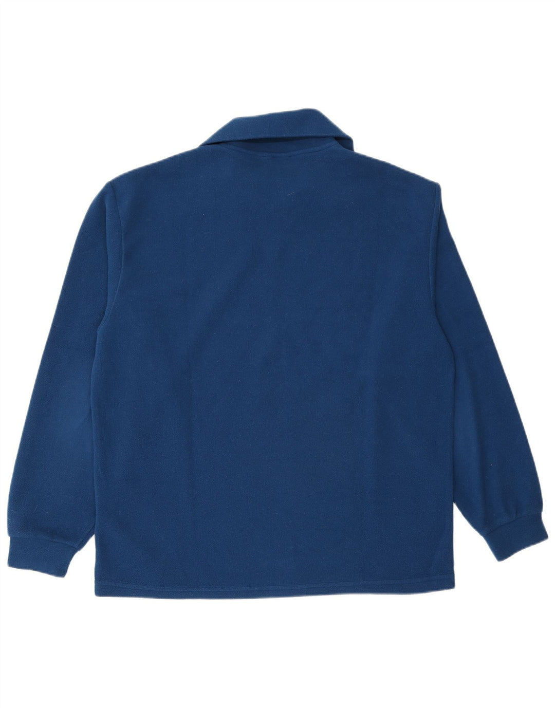 Invicta herre lynlås hals fleece jumper stor blå polyester
