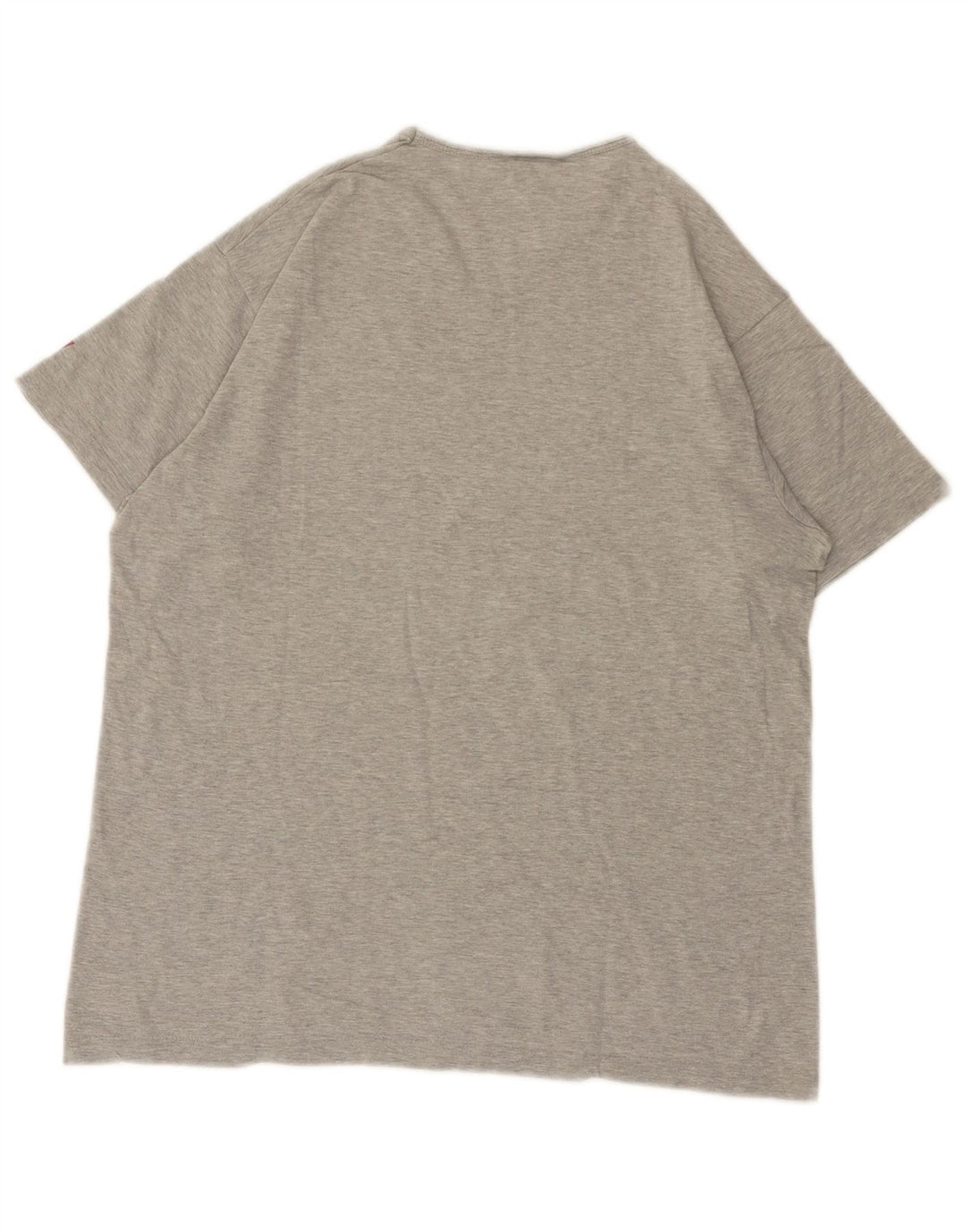 Levi's herre T-shirt top mellemgrå flækket bomuld