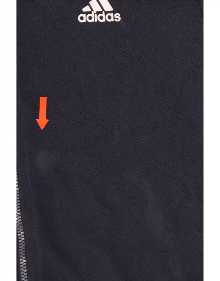 Adidas Træningsdragt til mænd Topjakke Medium Marineblå Polyester