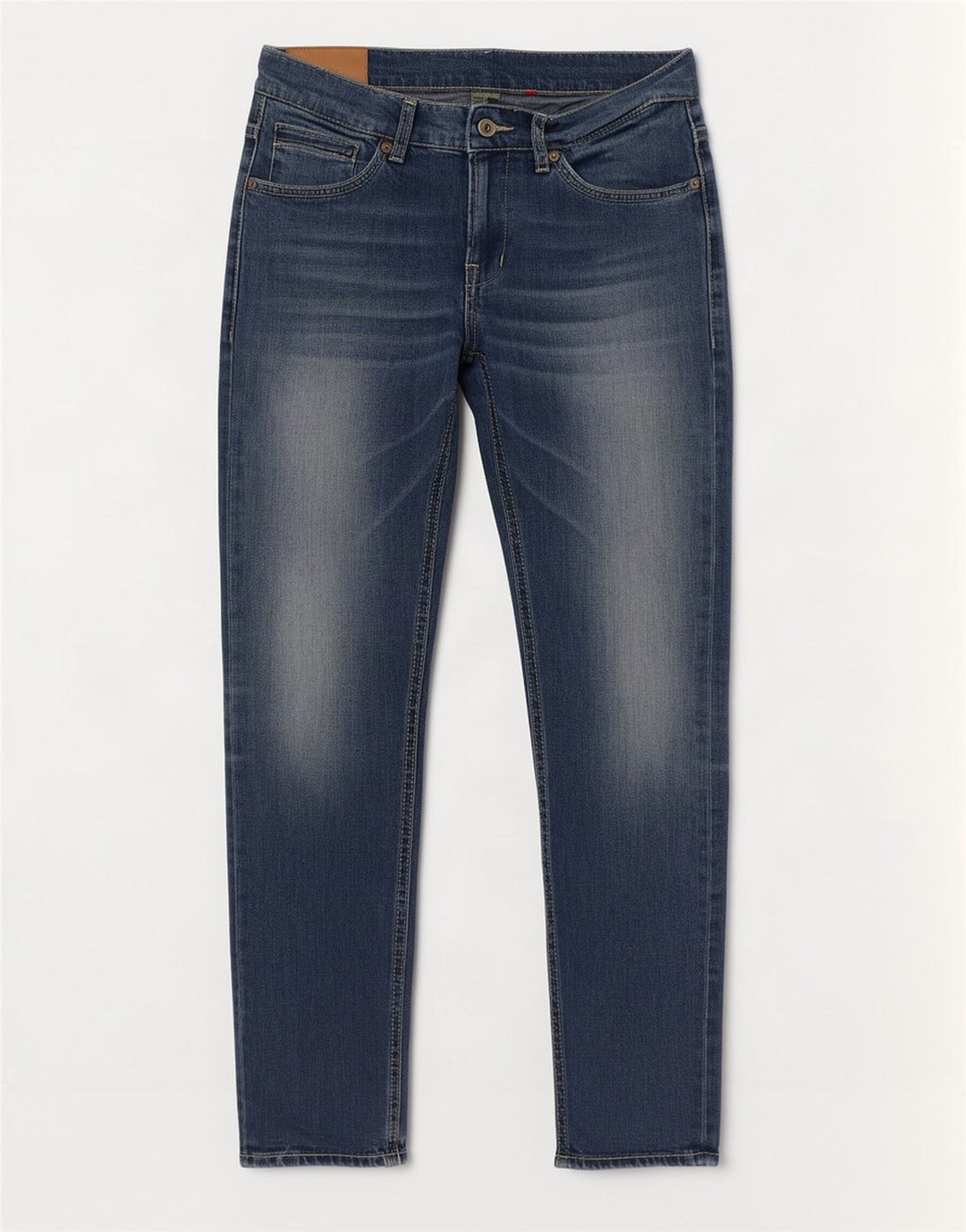 Dondup Dame Slim Jeans W33 L32 Blå Bomuld