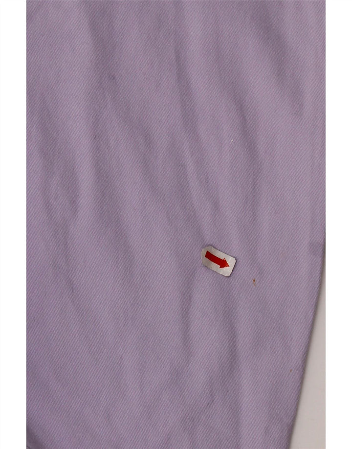 CREW TØJ Herre Pullover Shirt Lille lilla bomuld