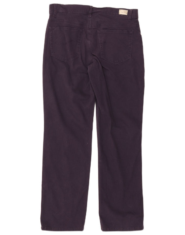 Lee Dame Mid Rise Relaxed Fit Straight Jeans W30 L28 Lilla