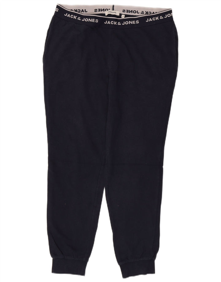 JACK & JONES Herre grafiske træningsdragt Bukser Joggers Medium Navy Blue
