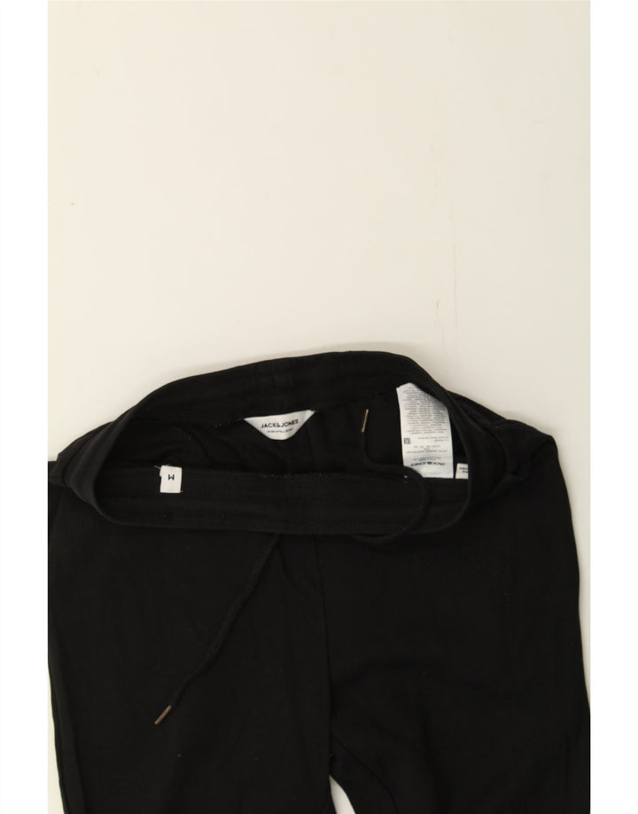 JACK & JONES Mens Tracksuit Trousers Joggers Medium  Black Cotton Vintage Jack & Jones and Second-Hand Jack & Jones from Messina Hembry 