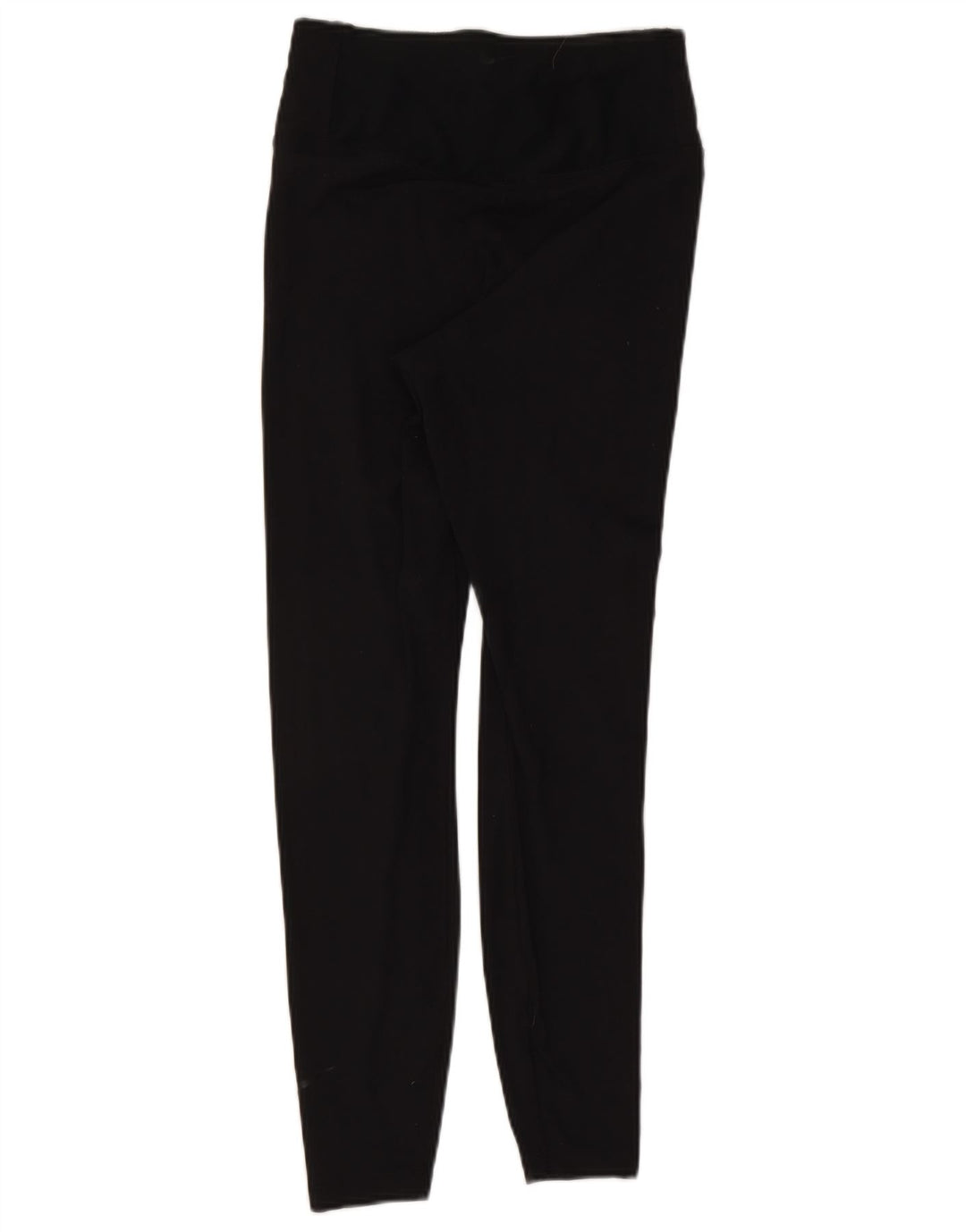 Nike Dame Dri Fit Leggings UK 12 Medium Sort Nylon