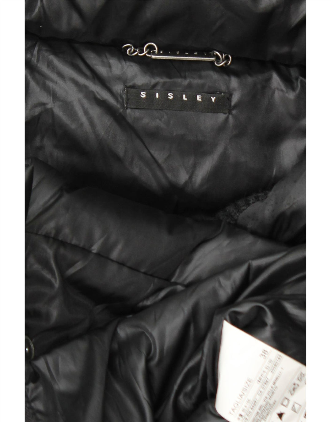 Sisley Polstret Damejakke IT 38 XS Navy Blue Polyester