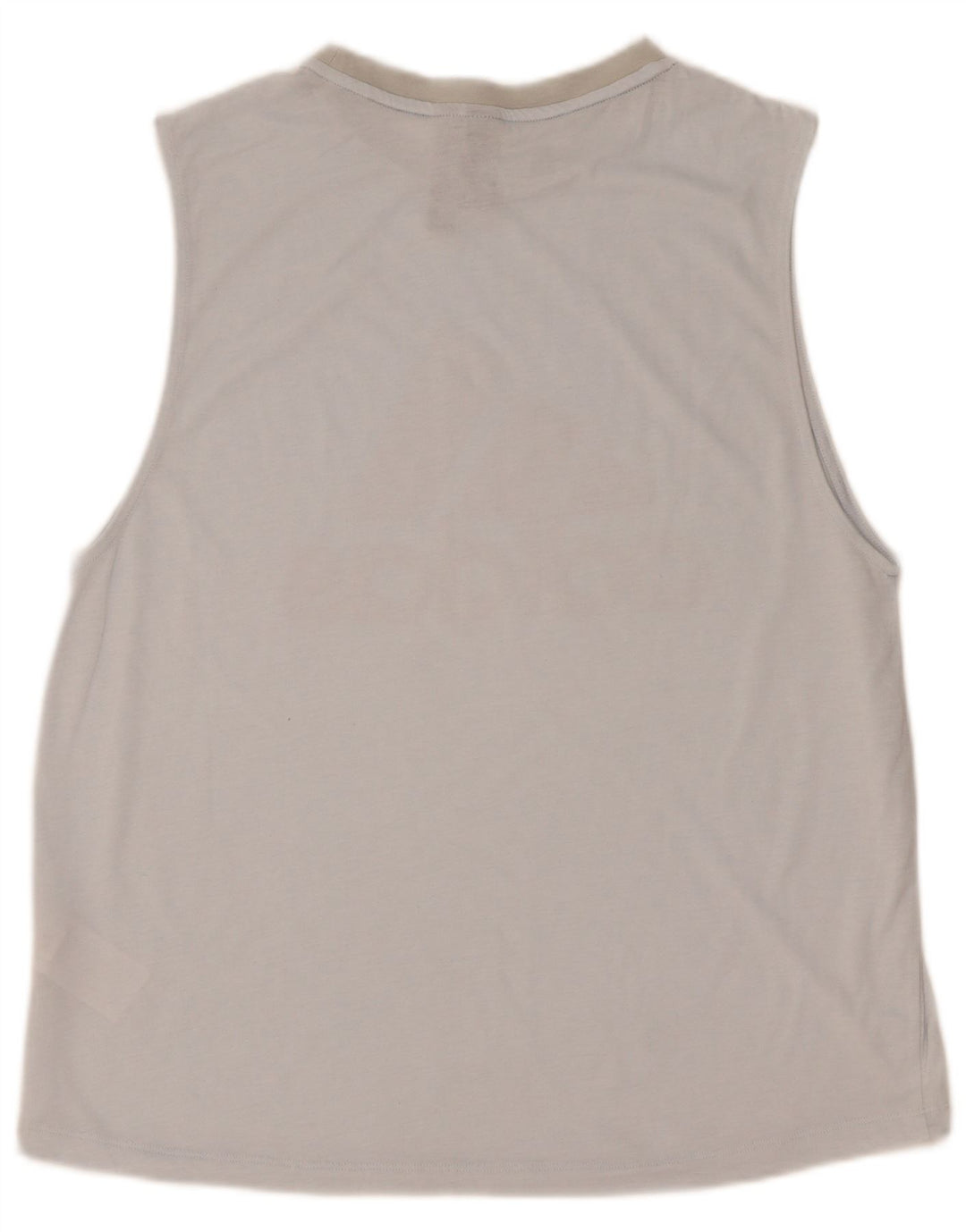 Adidas Dame Grafisk Vest Top UK 12/14 Medium Blue Polyester