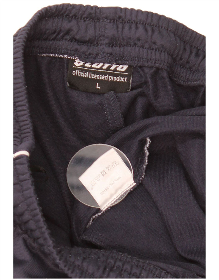 Lotto Herre træningsdragt Bukser Large Navy Blue Polyester