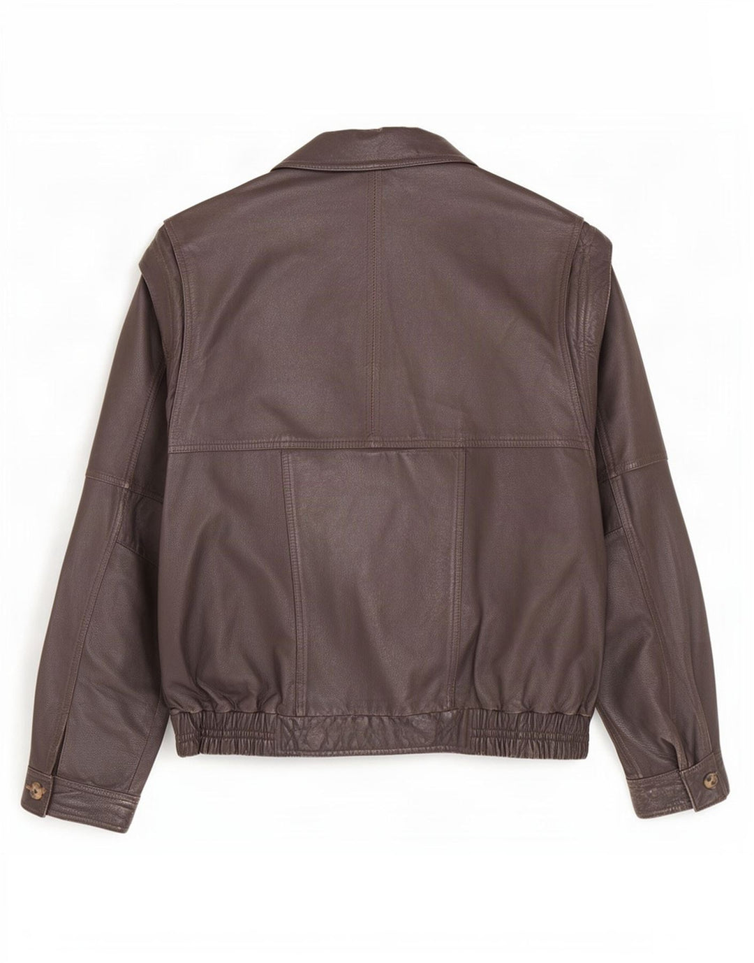 Vintage herre læderjakke UK 42 XL Brun