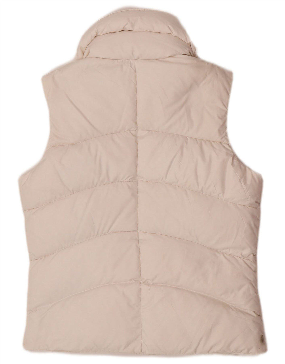 Nike Dame Hætte Polstret Gilet UK 12/14 Medium White Polyester