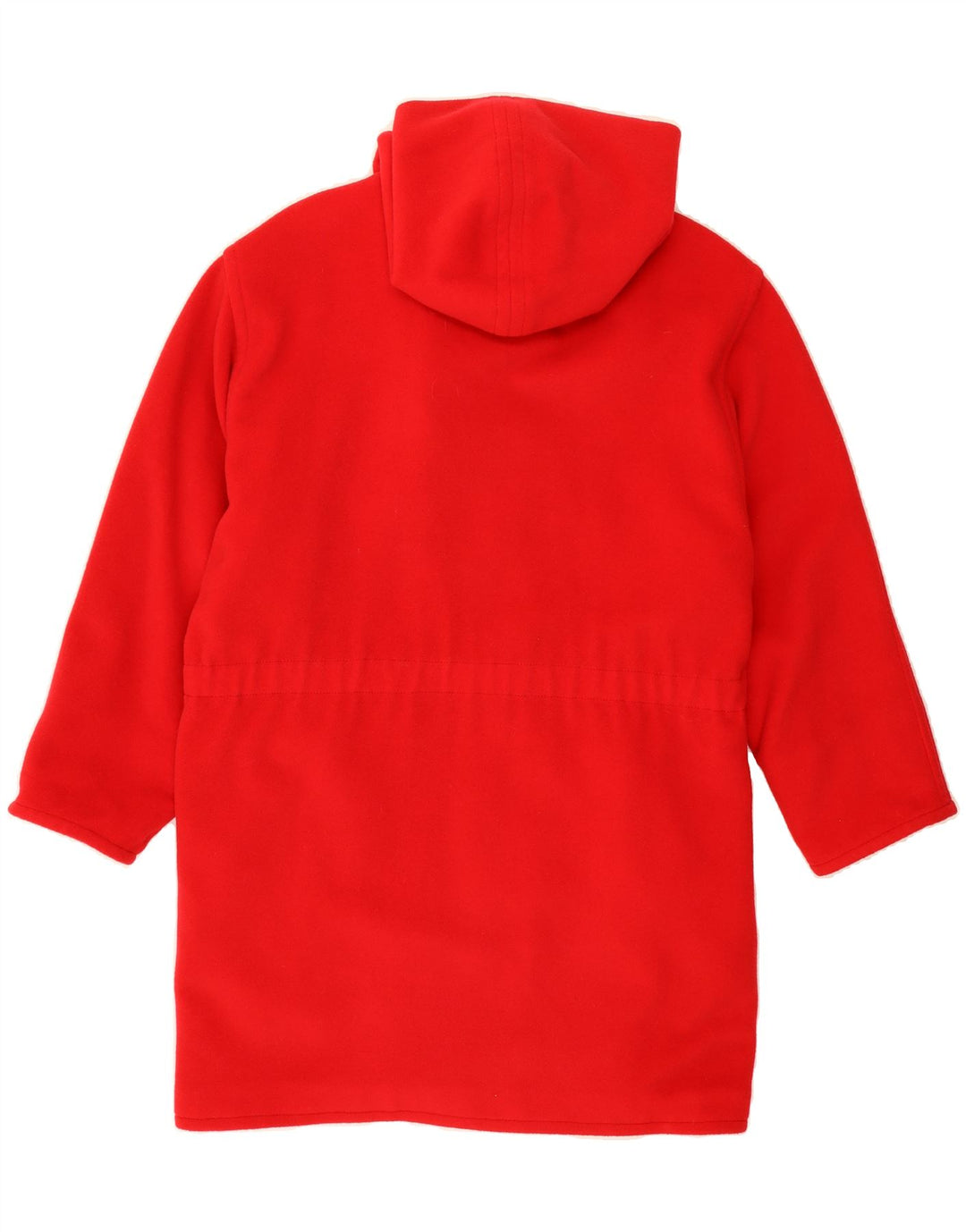 BOGNER Womens Hooded Overcoat EU 42 Large Red Wool Vintage Bogner and Second-Hand Bogner from Messina Hembry 